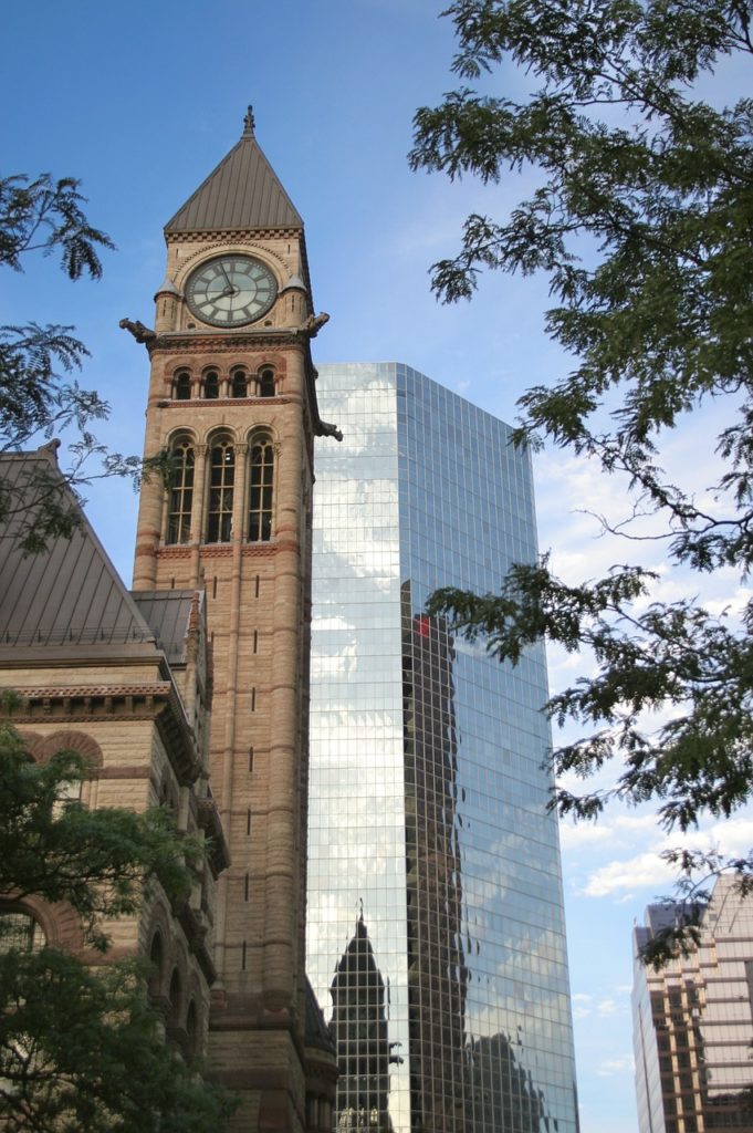 downtown, toronto, city hall